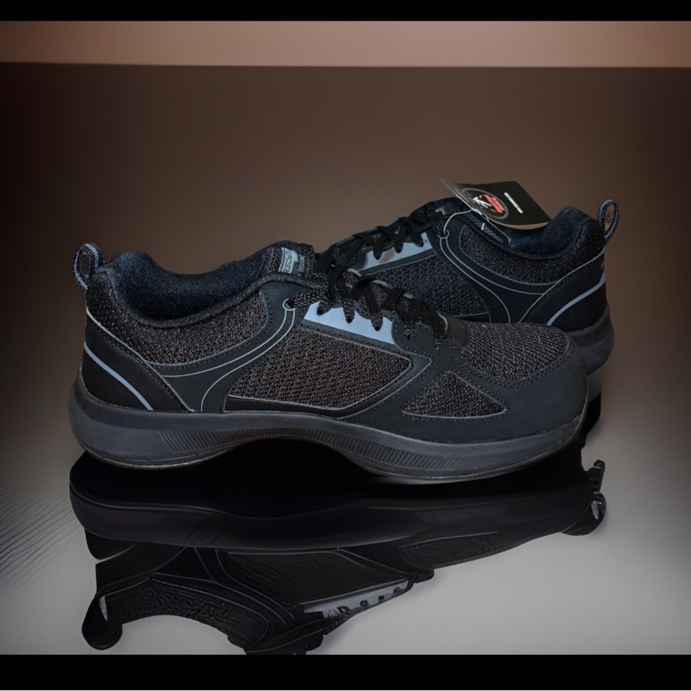 Skechers ELG4 Carbon Fiber Toe Safety Work Air-Cooled Memory Foam Shoes 10.5 W